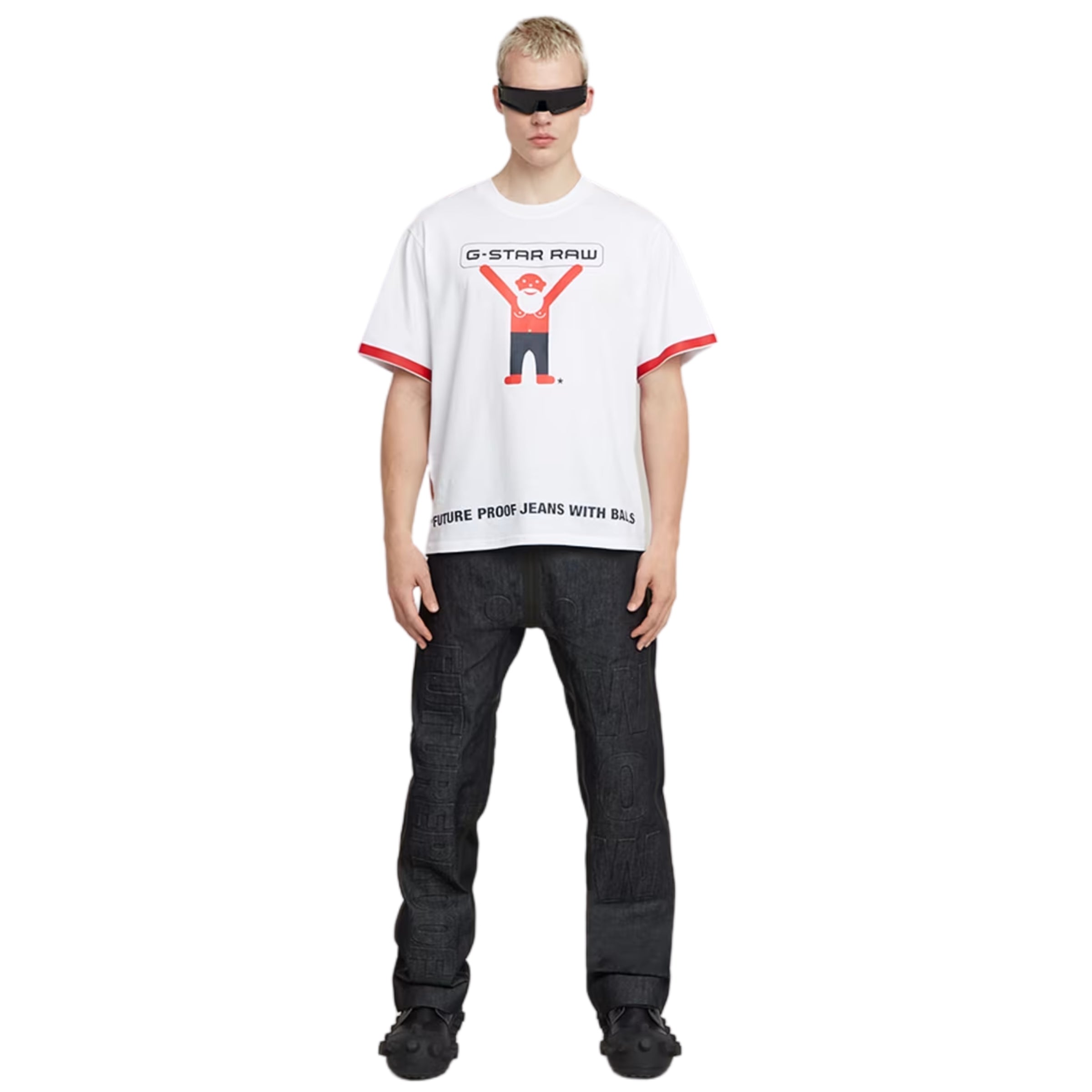 G-Star T-Shirt X Wvb Oversized Boxy White